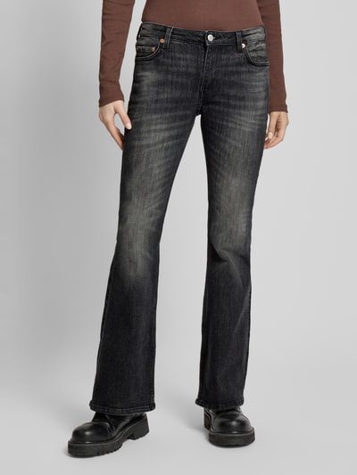 WEEKDAY Flared Jeans mit 5-Pocket-Design Black 4