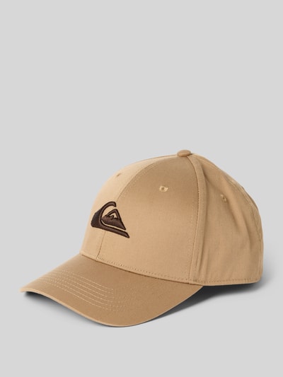 Quiksilver Basecap mit Logo-Stitching Modell 'DECADES' Khaki 1