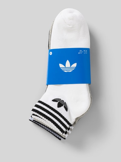 adidas Originals Socken mit Label-Print im 3er-Pack Weiss 3