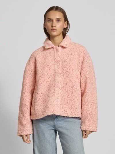 Review Kurtka z futerka Różowawy 4