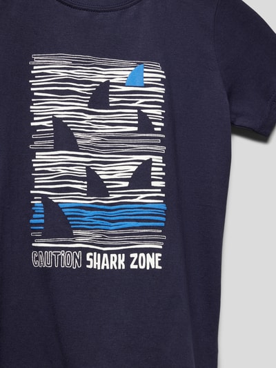 Blue Seven T-Shirt mit Motiv-Print Blau 2