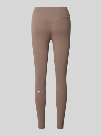 Fabletics Slim Fit Leggins mit Logo-Detail Modell 'PURELUXE' Taupe 3
