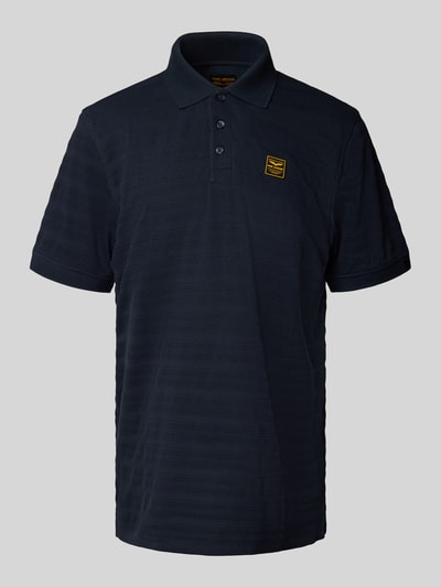 PME Legend Poloshirt mit Label-Detail Marine 2