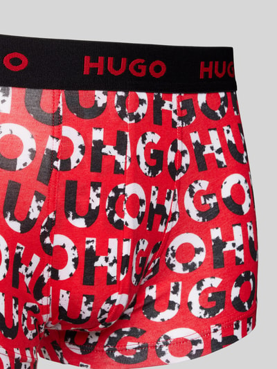 HUGO Trunks mit elastischem Logo-Bund im 3er-Pack Oliv 2