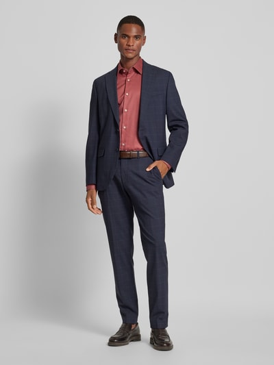 BOSS Slim Fit Business-Hemd mit Kentkragen Modell 'Hank' Rot 1