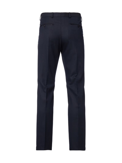 Selected Homme Slim Fit Smoking-Hose mit Webmuster  Marine 3