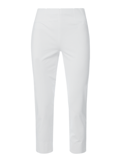 Raffaello Rossi Slim fit stretchbroek in 7/8-lengte  Wit - 1