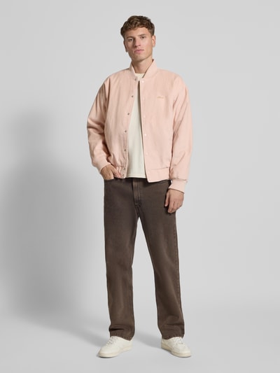 BLKVIS Corduroy jack met logostitching Oudroze - 1