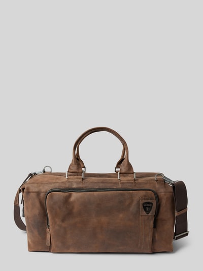 Strellson Weekender mit Label-Patch Modell 'richmond landon' Dunkelbraun 1