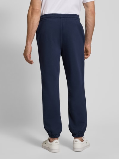 Lacoste Regular Fit Sweathose aus Baumwoll-Mix Dunkelblau 5