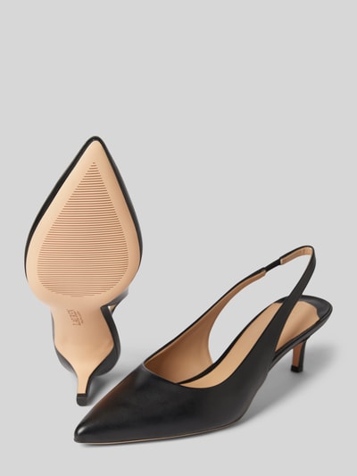 Lauren Ralph Lauren Pumps met elastisch bevestigingsriempje, model 'LOLAH II' Zwart - 3