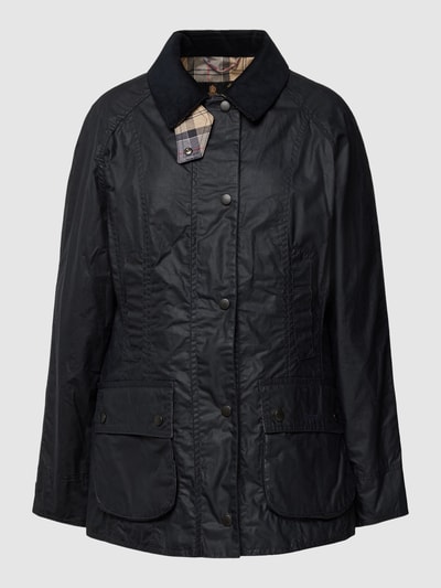 Barbour Jacke mit Umlegekragen Modell 'BEADNELL' Marine 2