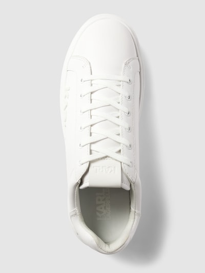 Karl Lagerfeld Sneakers met labeldesign, model 'MAXI KUP' Wit - 4