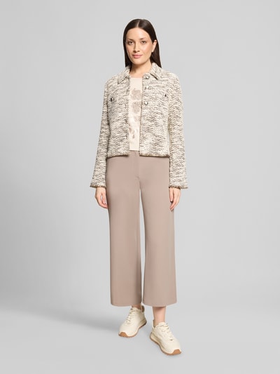 Betty Barclay Regular Fit Kurzblazer aus Baumwoll-Mix Beige 1