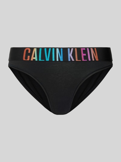 Calvin Klein Underwear Slip met elastische band met logo, model 'PRIDE' Zwart - 1