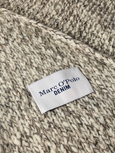 Marc O'Polo Denim Szal z mieszanki żywej wełny z dodatkiem wełny z alpaki Czarny 2