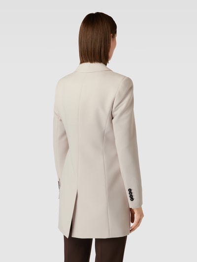 WHITE LABEL Lange blazer met klepzakken Zand - 5