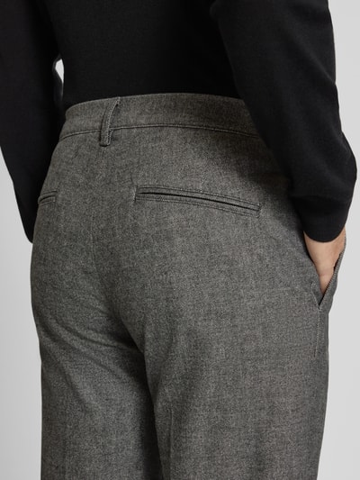 Profuomo Relaxed Fit Hose mit Bügelfalten Anthrazit 3