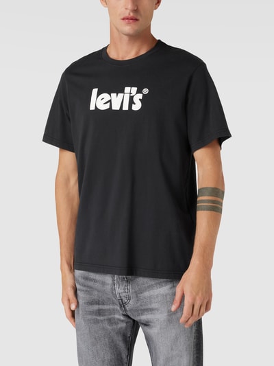 Levi's® T-Shirt mit Label-Print Black 4