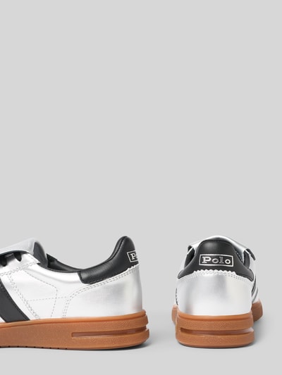 Polo Ralph Lauren Sneakersy z naturalnej skóry bydlęcej  model 'BEDFORD' Srebrny 2