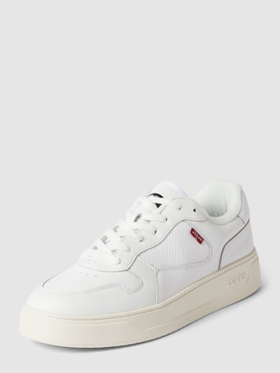 Levi’s® Acc. Sneakers met labeldetails, model 'GLIDE' Wit - 2