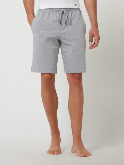 Hanro Sweatshorts mit Stretch-Anteil  Mittelgrau Melange 4