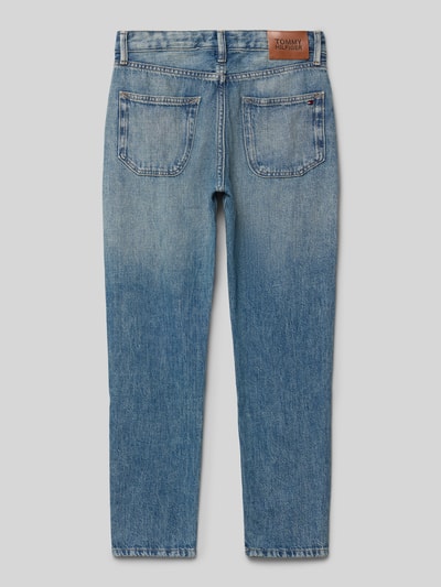 Tommy Hilfiger Teens Straight fit jeans van puur katoen Blauw - 3