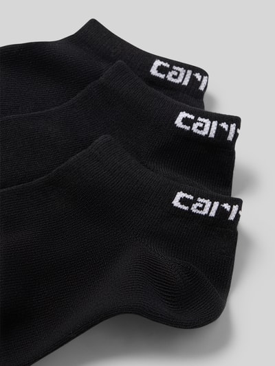 Carhartt Work In Progress Sneakersokken met labeldetail in set van 3 Zwart - 2