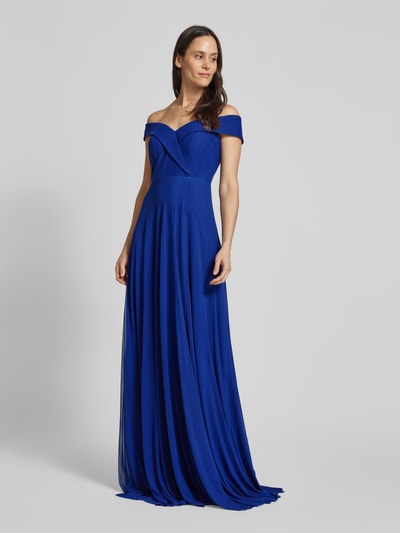 TROYDEN COLLECTION Abendkleid im Stufen-Look Royal 1