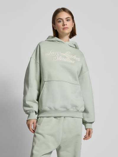 Low Lights Studios Oversized Hoodie mit Kapuze Mint 4