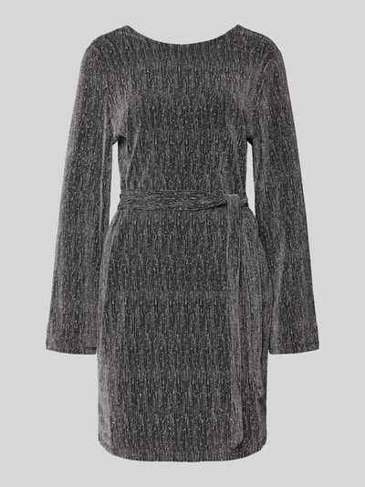 Pieces Loose Fit Minikleid mit Strasssteinbesatz Modell 'MAEVE' Black 2