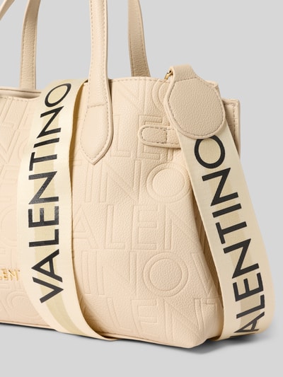 VALENTINO BAGS Torebka ze wzorem z logo model ‘PANSY’ Écru 2