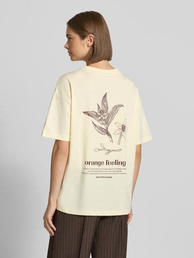 Marc O'Polo DENIM Relaxed Fit T-Shirt aus reiner Baumwolle Ecru 5
