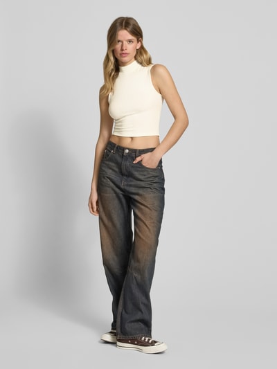 EDITED Top mit Turtleneck Modell 'Kaori' Offwhite 1