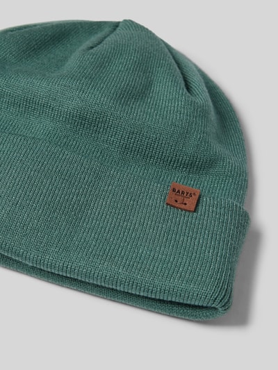 Barts Beanie mit Label-Detail Modell 'WILLES' Petrol 2