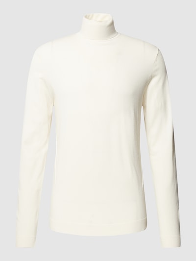 Drykorn Longsleeve mit Rollkragen Modell 'Mauritio' Offwhite 2