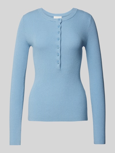 LeGer by Lena Gercke Strickpullover Modell 'Karli' - LeGer Studio Kollektion Hellblau 2