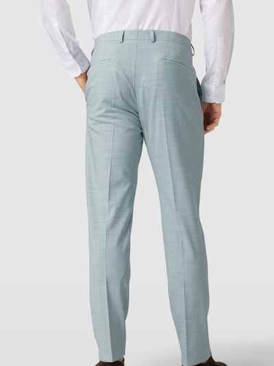 Strellson Slim fit pantalon met persplooien, model 'Madden' Groen - 5