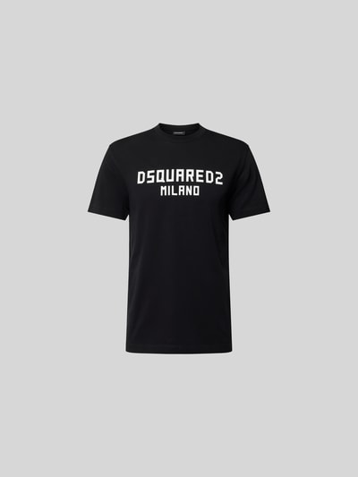 Dsquared2 Cool Fit T-Shirt aus reiner Baumwolle Black 2
