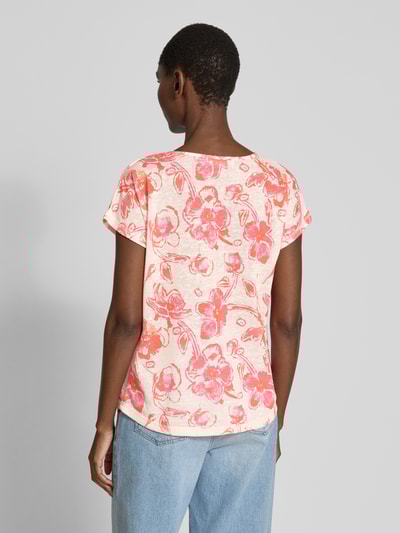 Christian Berg Woman T-Shirt mit Rundhalsausschnitt Hellrot 5