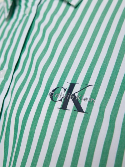 Calvin Klein Underwear Regular Fit Pyjama-Oberteil aus reiner Baumwolle Gruen 2