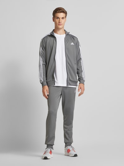 ADIDAS SPORTSWEAR Sweatpak met labeltypische strepen Middengrijs - 1