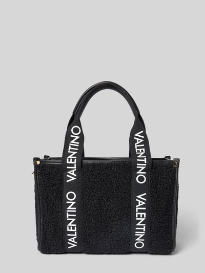 VALENTINO BAGS Torebka z futerka Czarny 3