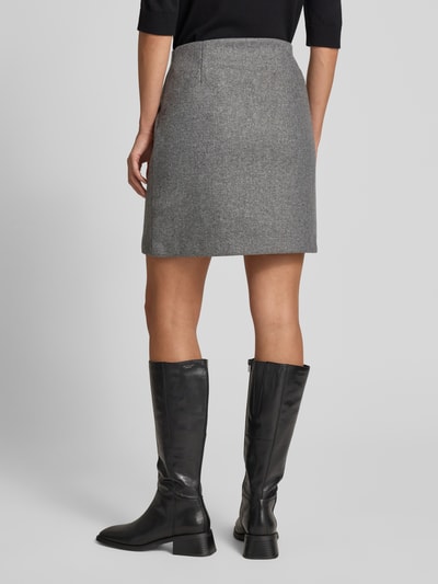 Vero Moda Minirok met steekzakken opzij, model 'FORTUNEALLISON' Middengrijs - 5