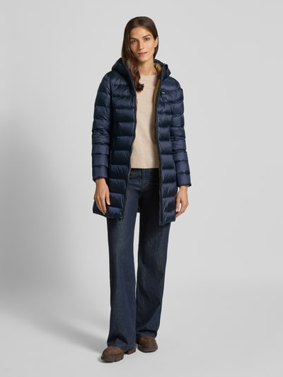 Blauer Usa Płaszcz puchowy z kapturem model ‘AGNES’ Ciemnoniebieski 1