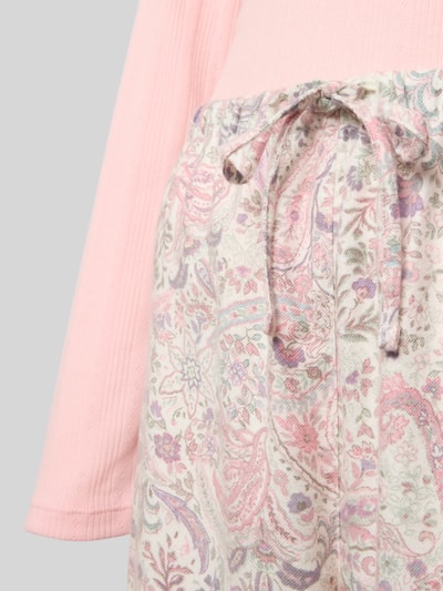 Lauren Ralph Lauren Pyjama mit V-Ausschnitt Rosa 2