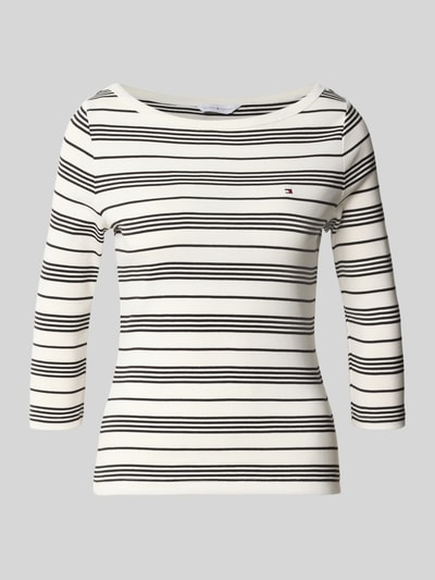 Tommy Hilfiger Slim Fit T-Shirt aus reiner Baumwolle Weiss 1