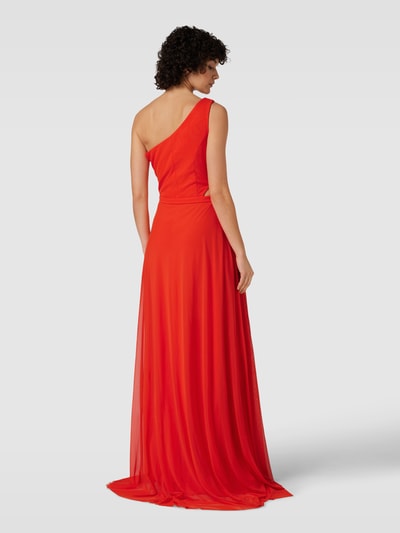 TROYDEN COLLECTION Avondjurk met one shoulder-band Oranje - 5