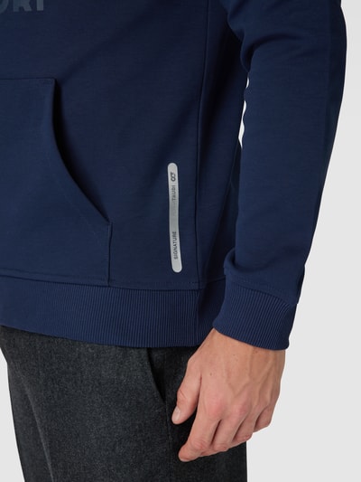 AlphaTauri Hoodie mit Label-Print Modell 'SHERO' Marine 3