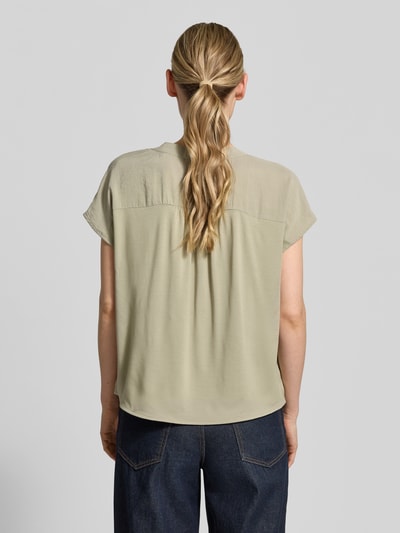OPUS Blouseshirt van modalmix model 'Sawoko' Olijfgroen - 5